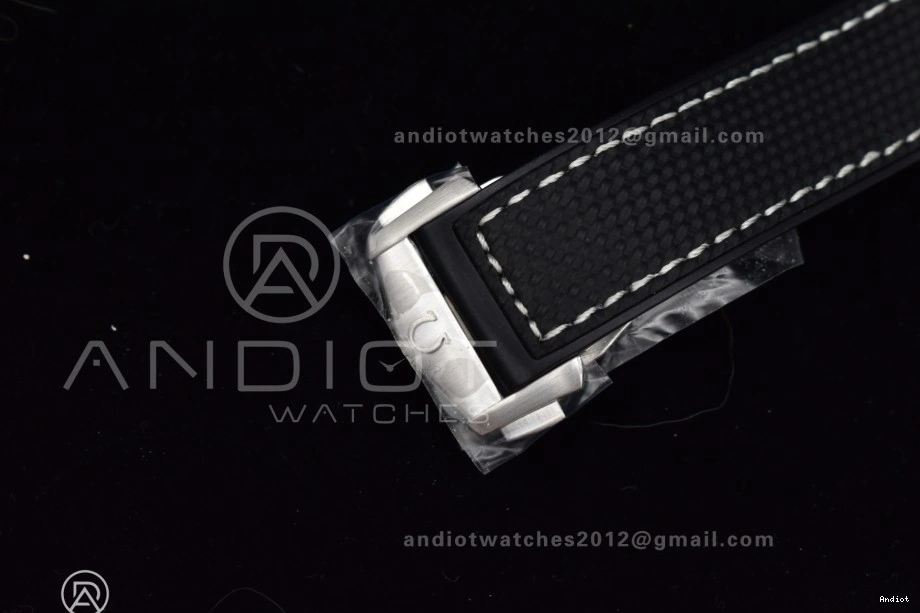 Edition Gray Dial A8900 Rubber Strap 43.5mm Gray Best Planet VSF Black SS Clone on 1:1 Super Ocean Bezel 1226